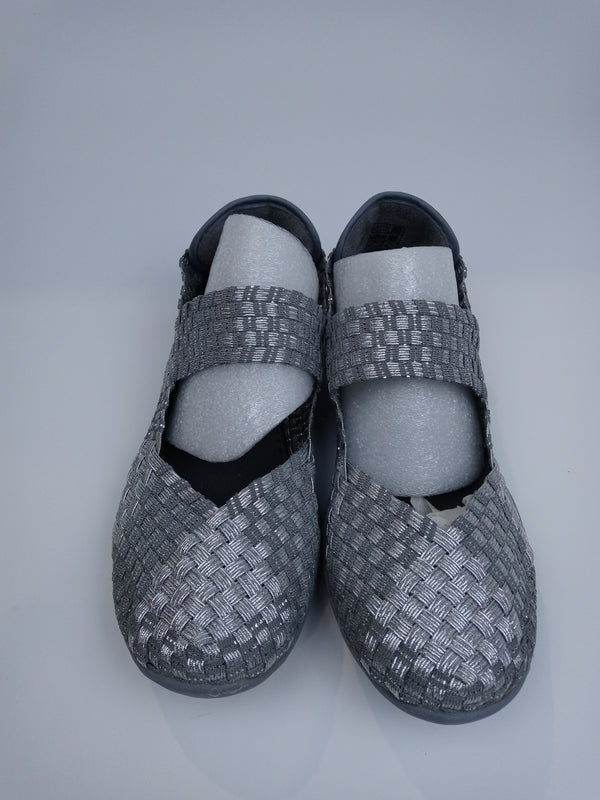 Bernie Mev Cuddly Silver Grey Size 37 Pair of Shoes