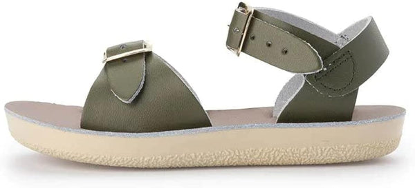 Salt Water Sandals by Hoy Shoes Girl's Olive 3 Infant M Pair of Shoes