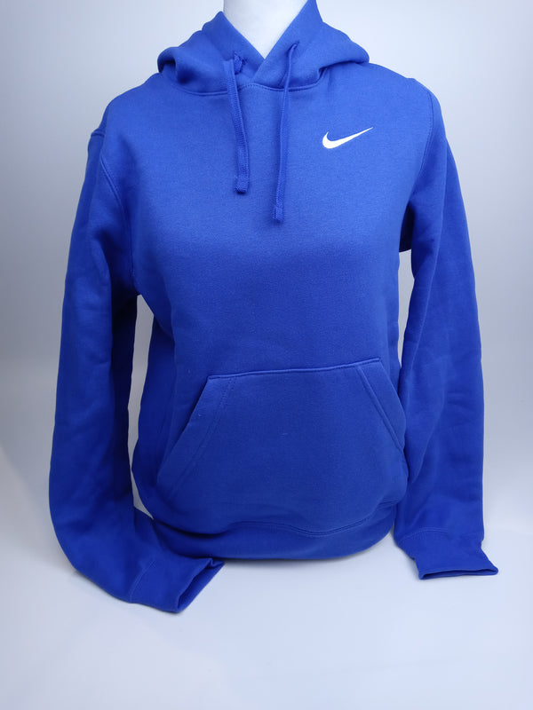 Nike Womens Pullover Fleece Hoodie (Royal, X-Small)