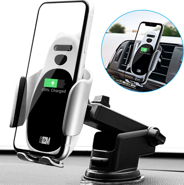 Wireless Phone Charger for Car 8M Bear Car Charger Mount