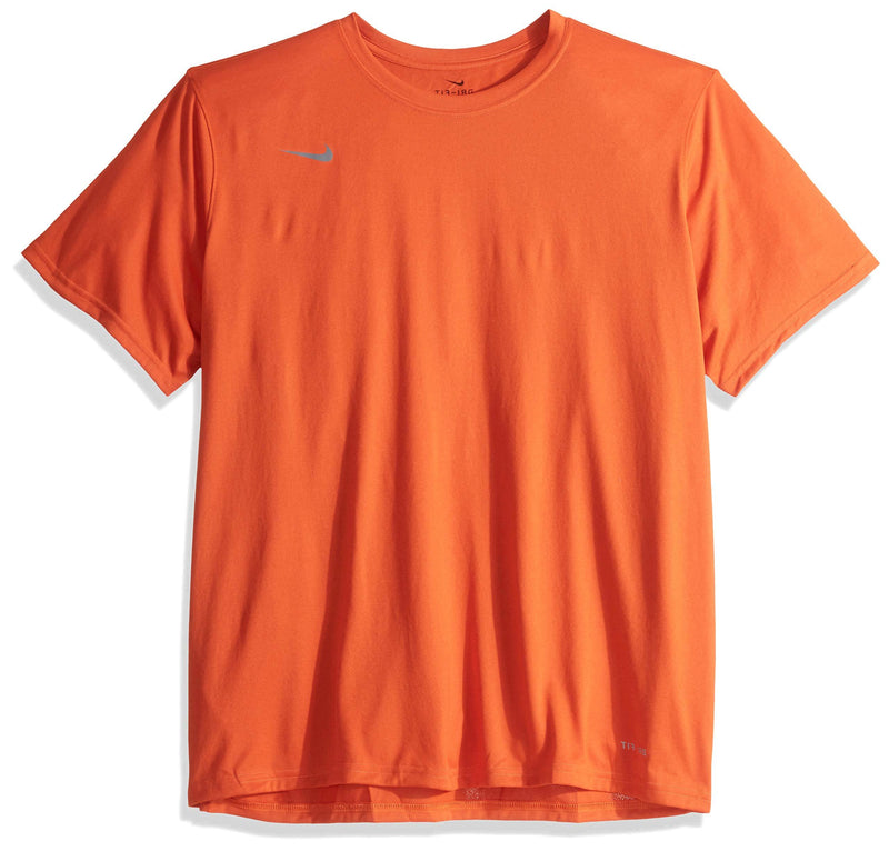 Nike Mens Shirt Short Sleeve Legend Color Orange Size Medium
