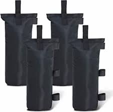 Abccanopy 112 Lbs Extra Large Canopy Sand Bags 4 Pack Black Without Sand