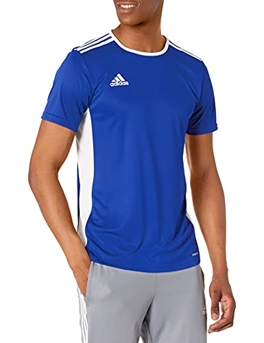 adidas Men's Entrada 18 Soccer Jersey Color Blue Size XL