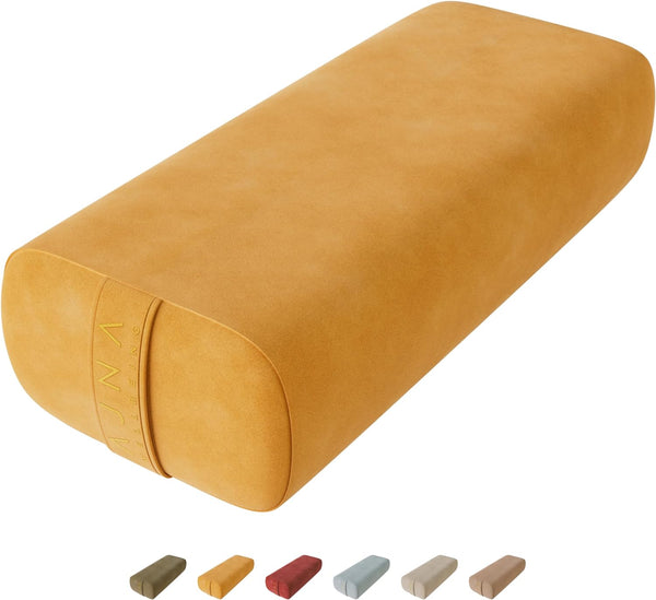 Ajna Yoga Bolster Pillow Marigold 24x99x58 Inch