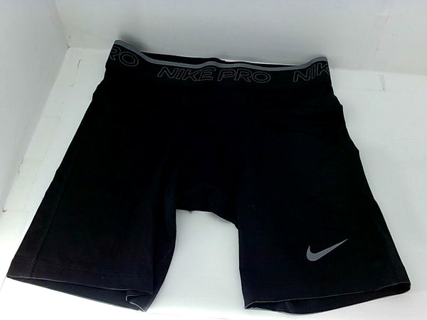 Nike Mens Pro Training Short Stretch Strap Pull On Active Shorts Color Black Size Medium