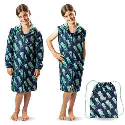 Unisex Swim Parka Free Swim Bag Water Resistant Warm Coat Kids Range K4
