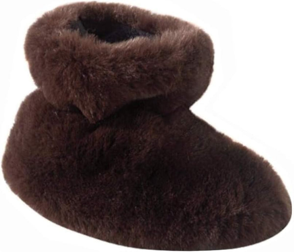 Acorn kids Tex Easy Bootie Slipper 6-12 Months Brown Bear Medium Pair of Shoes