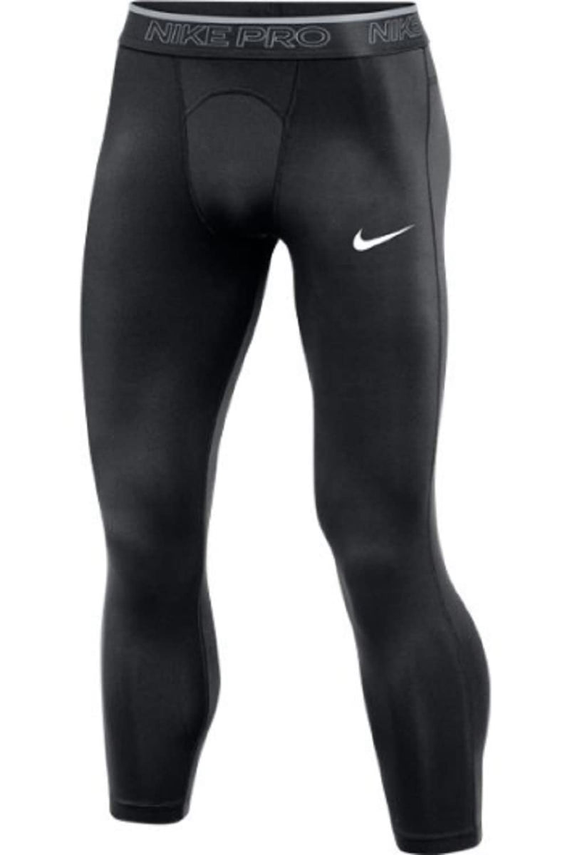 Nike Mens Pro 3 or 4 Length Training Tight Color Black Size XLarge Pants
