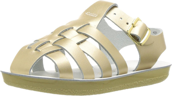 Salt Water Sandals by Hoy Shoe Baby Girls Sandal Gold 11 Infant Pair Of Shoes