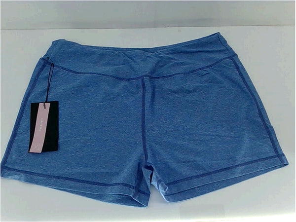Regna X Womens Skinny Pull on Shorts Color Light Blue Size Medium