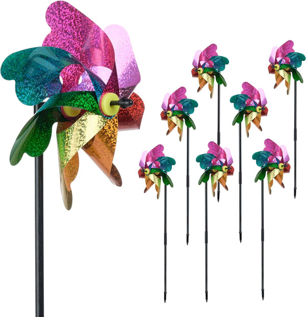 Bird Blinder Pinwheels Sparkly Bird Deterrent Set Color Multicolor Size Regular