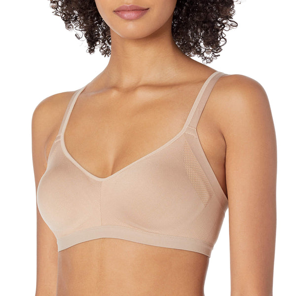 Warner's Easy Does It Comfort Bra XLarge Toasted Almond