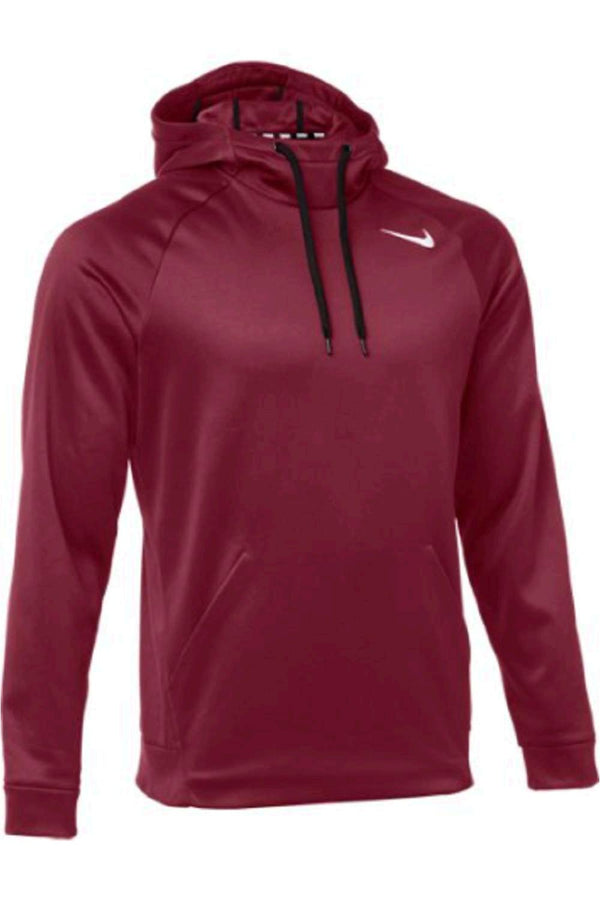 Nike Mens Therma Pullover Hoodie (Cardinal/White Medium) Color Cardinal Size Medium