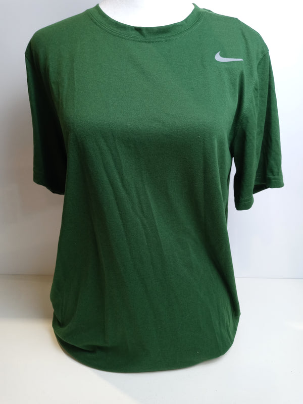 Nike Mens Shirt Short Sleeve Legend Small Dark Green T-Shirts
