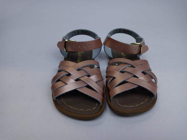 Salt Water Sandals by Hoy Shoes Girls Kid Rose Gold 10 Toddler M Pair of Shoes