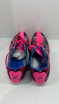 Asics Mens Gun Lap Athletic Shoes Pink Dragon Size 10 Pair of Shoes