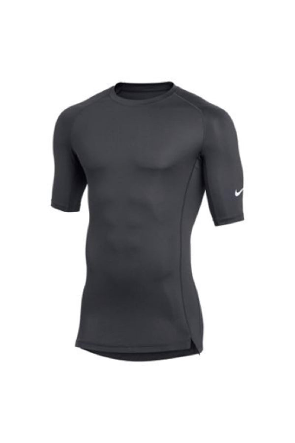 Nike Mens Pro Fitted Half Sleeve Tee (Us Alpha Large Regular Regular Anthracite) Color Anthracite Size Large