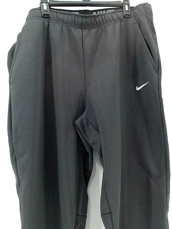 Nike Mens Therma Fit Training Pants Regular Pull On Active Pants Color Grey Size XX-Large