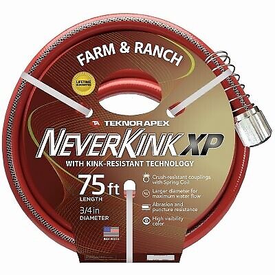 Neverkink Xtreme Performance Farm and Ranch Hose 3/4 In x 7.5 Ft