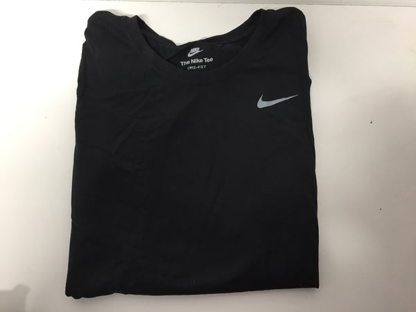 Nike Women Size Medium Black/black Trainng T-Shirt