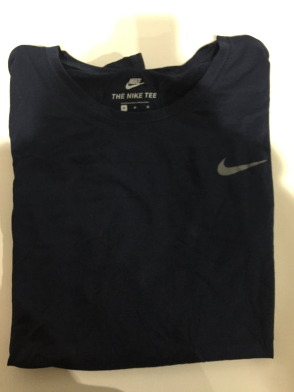 Nike Women Size Medium Navy Trainng T-Shirt
