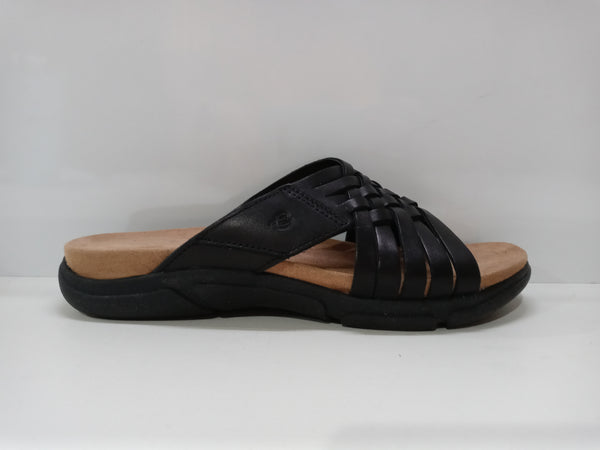 Easy Spirit Women's Meadow Slide Sandal Size 5 M Black Pair Of Shoes