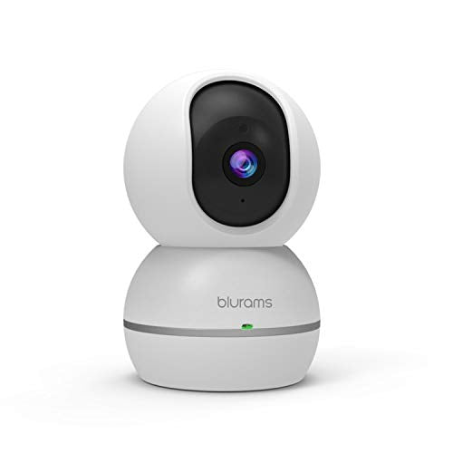 blurams 1080p Dome Security Camera PTZ Surveillance System with Motion/Sound Detection, Smart AI Alerts, Privacy Mode, Night Vision, Two-Way Audio Cloud/Local Storage Available Works with Alexa