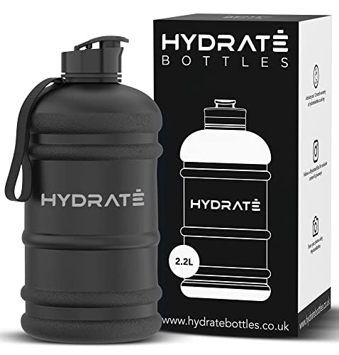  THE GYM KEG Sports Water Bottle (2.2 L) Insulated, Half Gallon, Carry Handle, Big Water Jug For Sport, Large Reusable Water Bottles