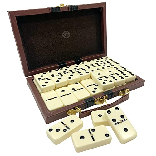 Kicko Premium Classic Domino Set Jumbo Double Six Up to 2 to 4 Players