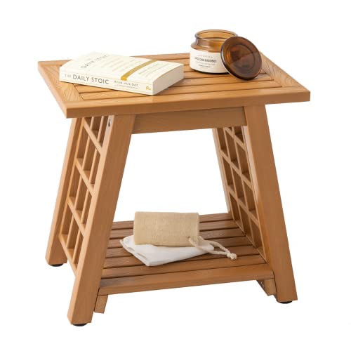 Corner stool with discount storage