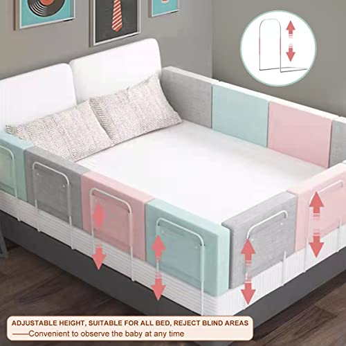 Bed Rail for Toddlers & Infants With Screw Fix Safety System Upgrade Bed