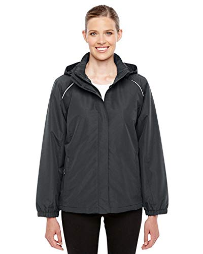 Ash City Women Profile Fleece Lined All Season Jacket 78224 Carbon 456 2xl