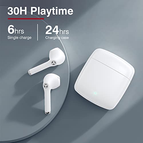 Tranya F4 Wireless Earbuds 30h Playtime Usbc Bluetooth 5.3 Ipx5 Touch Control