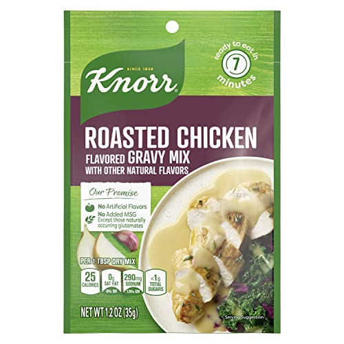 Knorr Gravy Mix Roasted Chicken No Artificial Flavors No Added Msg 1.2 Oz