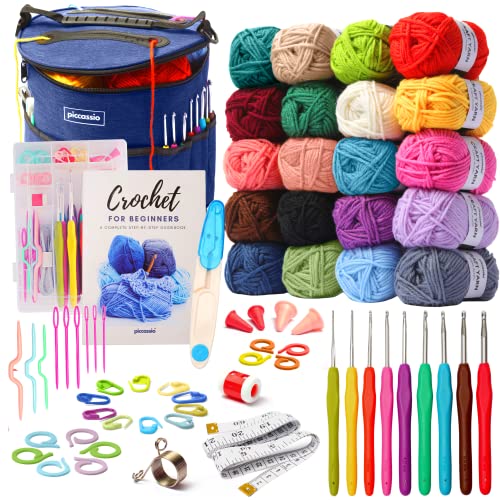 Crochet Kit for Beginners Adults and Kids - Make Amigurumi and Crochet