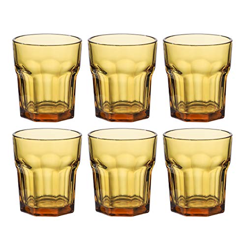 EAST CREEK Violet Small (Pack of 6) Double Old Fashioned Glasses