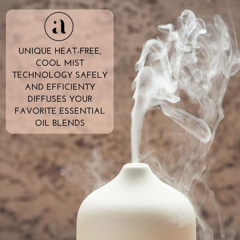 Ajna Ceramic diffusers for Essential Oils Aromatherapy Sand color