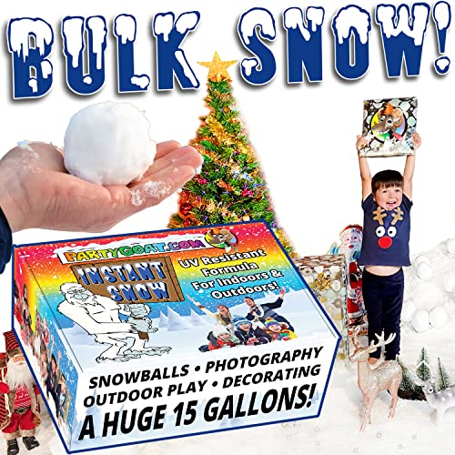 The Little Ones Fake Snow,Artifical Snow,Instant Snow Powder [Make