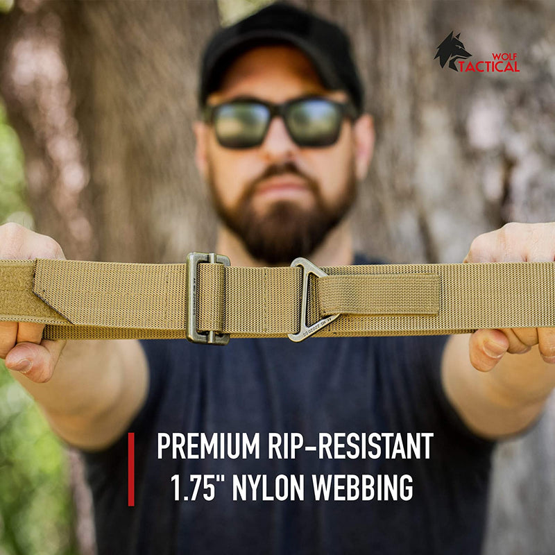 Everyday Riggers Belt Tactical 1.75 Inch Nylon Web Belt for Cqb Ccw