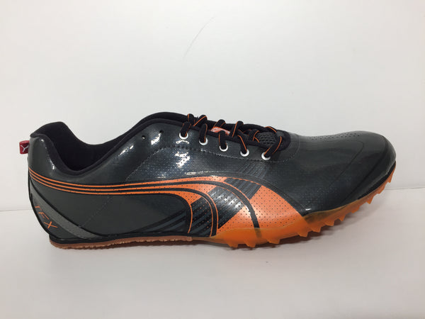 Puma Men Athletic Shoes (Running) Size 13 Steel Grey/Orange/Black
