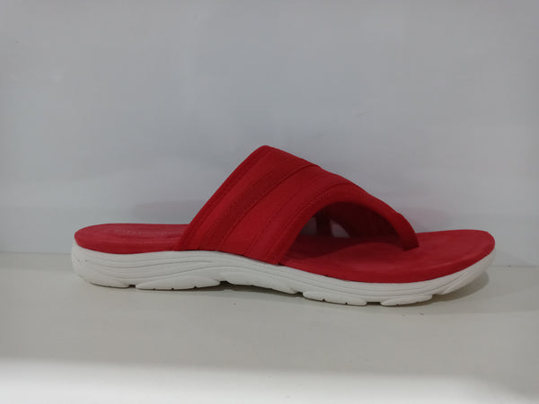 Easy Spirit Women's Lola2 Sport Sandal Size 10 Red White Pair Of Shoes