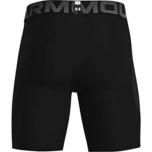 Men's HeatGear Compression Shorts Black/Grey - Medium