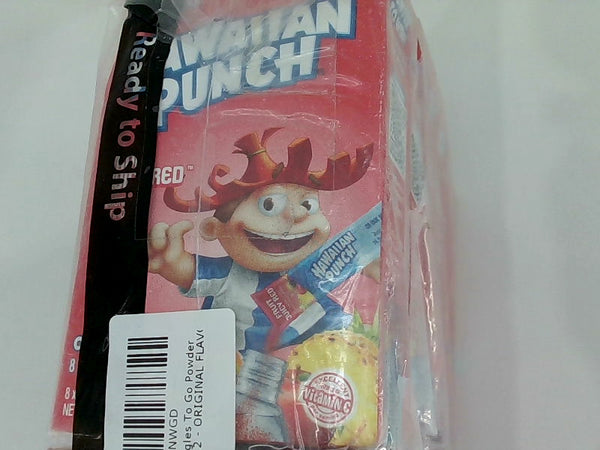 Hawaiian Punch Fruit Juice Red Color Bright Red Size 8 Drinks Packets 12 Packs