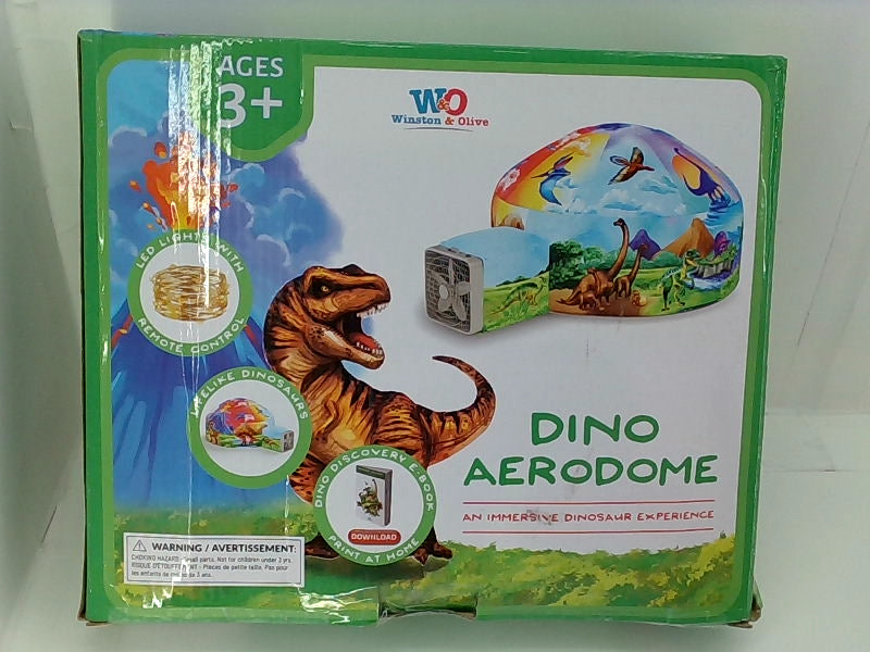 Winston & Olive Dino Aerodome Indoor Play Tent for Kids