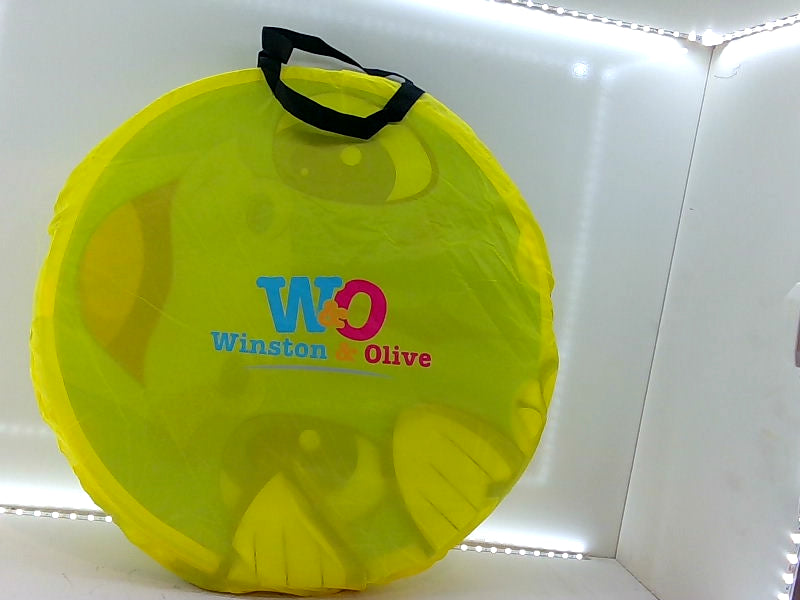 Smiley Face Foldable Storage Bag by Winston & Olive