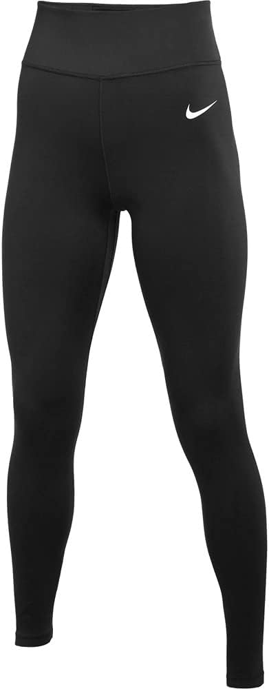 Nike Womens Dri Fit Team One Pants Leggings Color Black Size XLarge