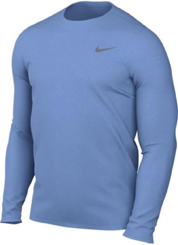 Nike Men's Team Legend Long Sleeve T-Shirt Color Valor Blue Size XXLarge