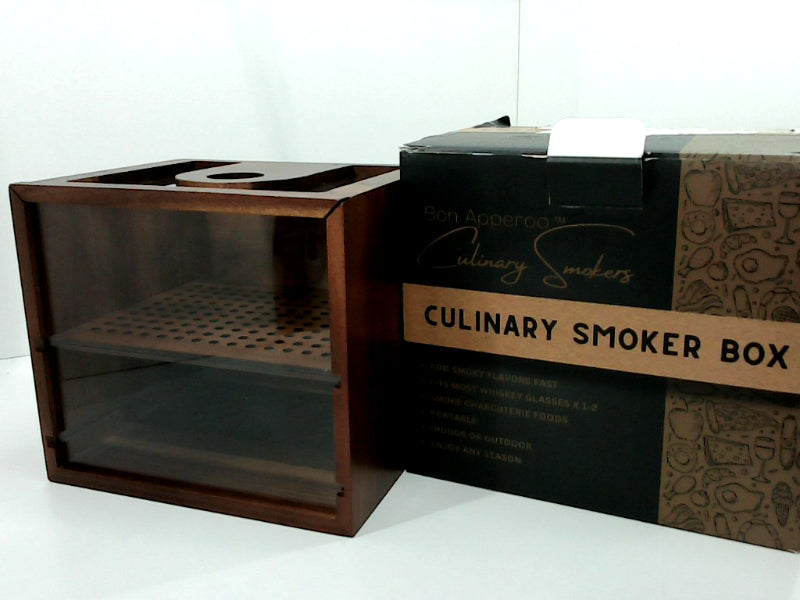 Wooden Culinary Smoker Box for Home Use