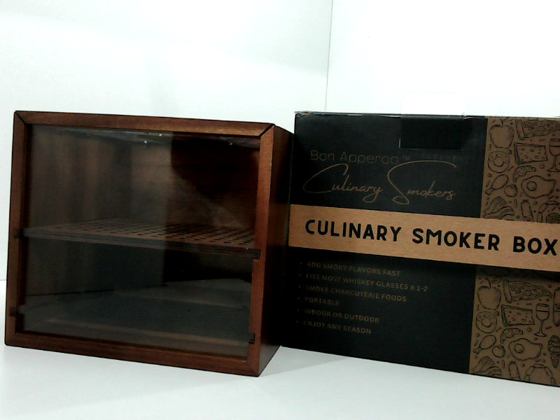 Wooden Culinary Smoker Box for Home Use