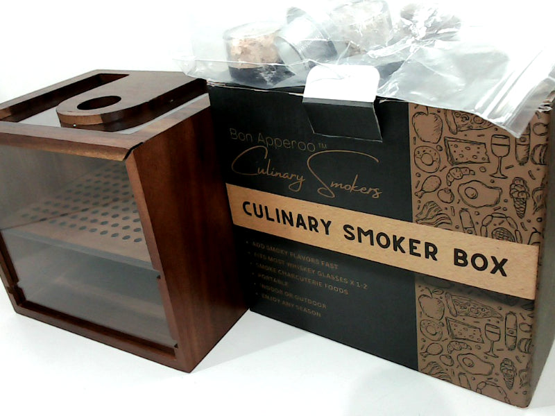 Wooden Culinary Smoker Box for Home Use